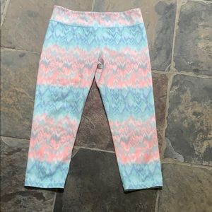 EUC Ivivva girls cropped leggings
